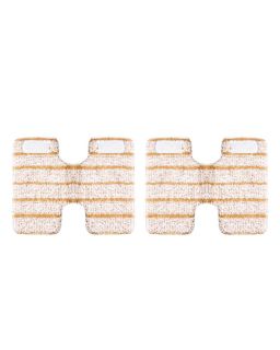 Kit 2 paños suelos delicados Vaporetto Lecoaspira