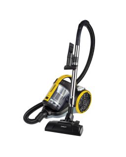 L'immagine mostra l'Aspirapolvere ciclonico a traino Polti Forzaspira C115_Plus frontalmente