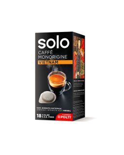 18 Cápsulas SOLO Caffè Monorigine Vietnam