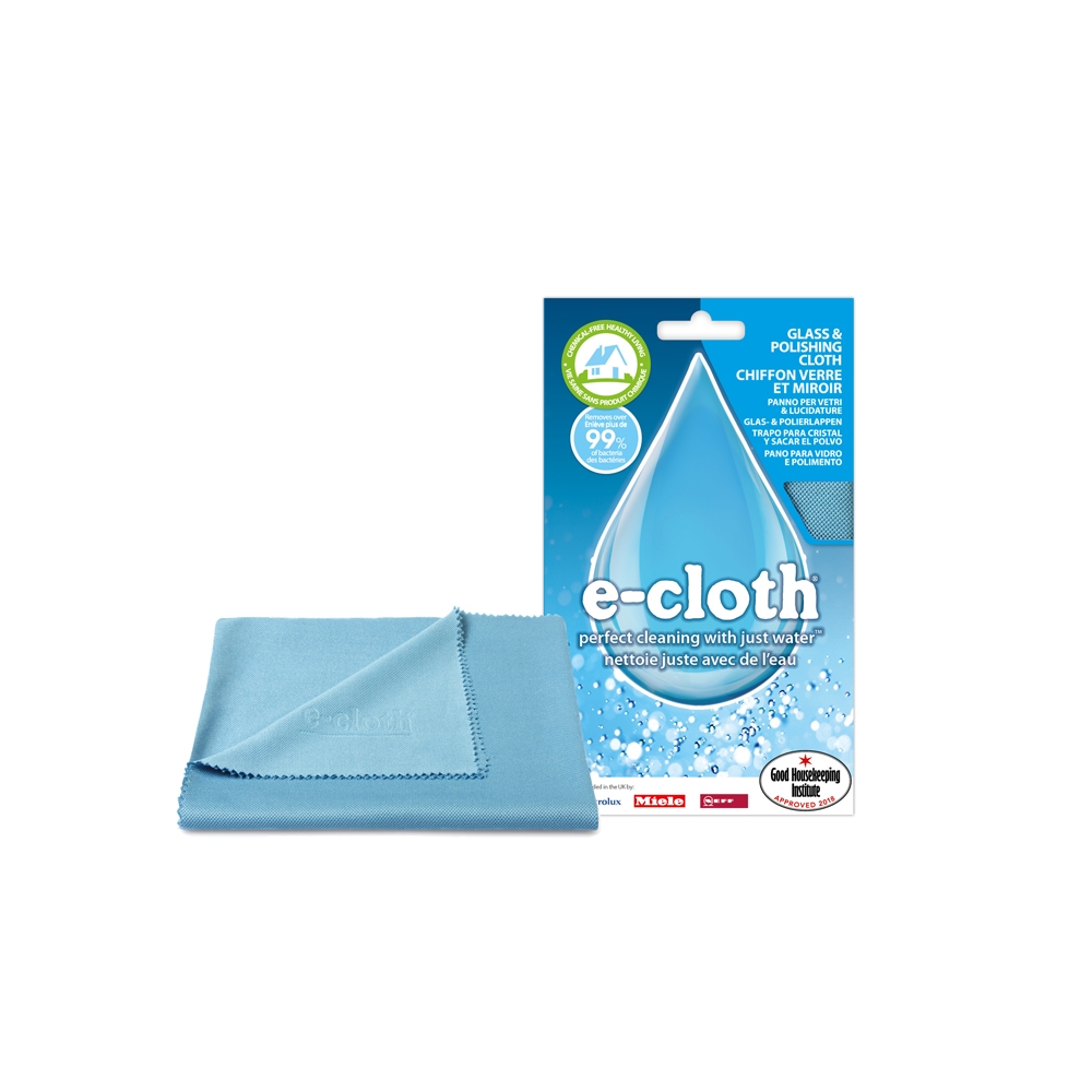 E-Cloth paño para vidrios brillantes
