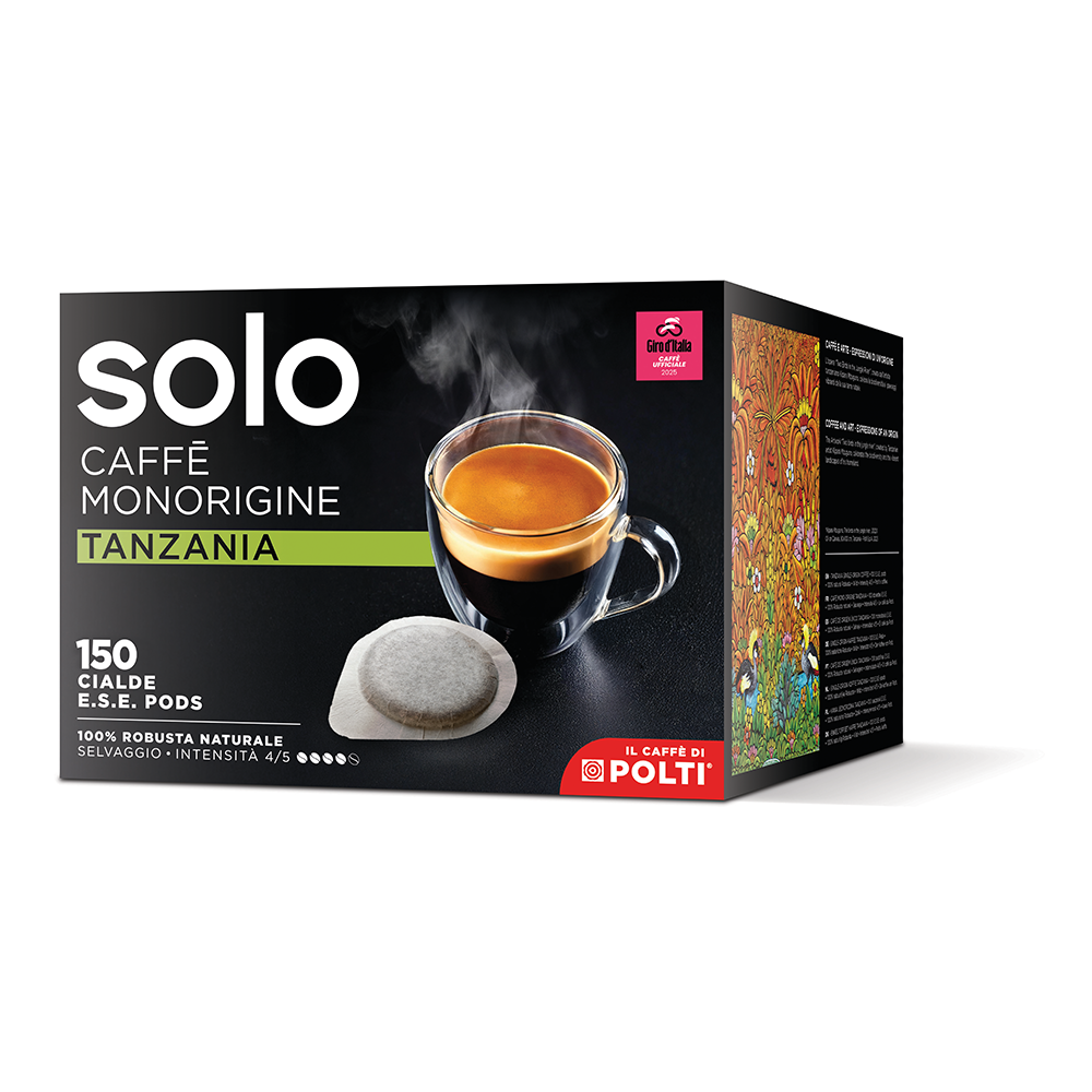 150 Cápsulas SOLO Caffè Monorigine Tanzania