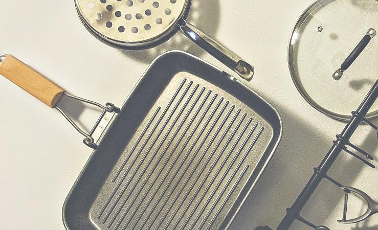 Guía para la limpieza de ollas, cacerolas y sartenes