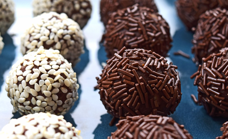 Postre de chocolate para hacer con niños