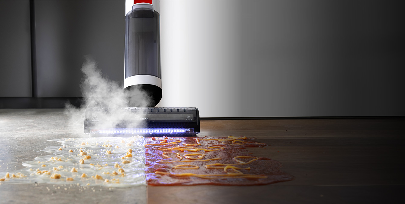 Deep cleaning powered by steam with Polti Rollysteam