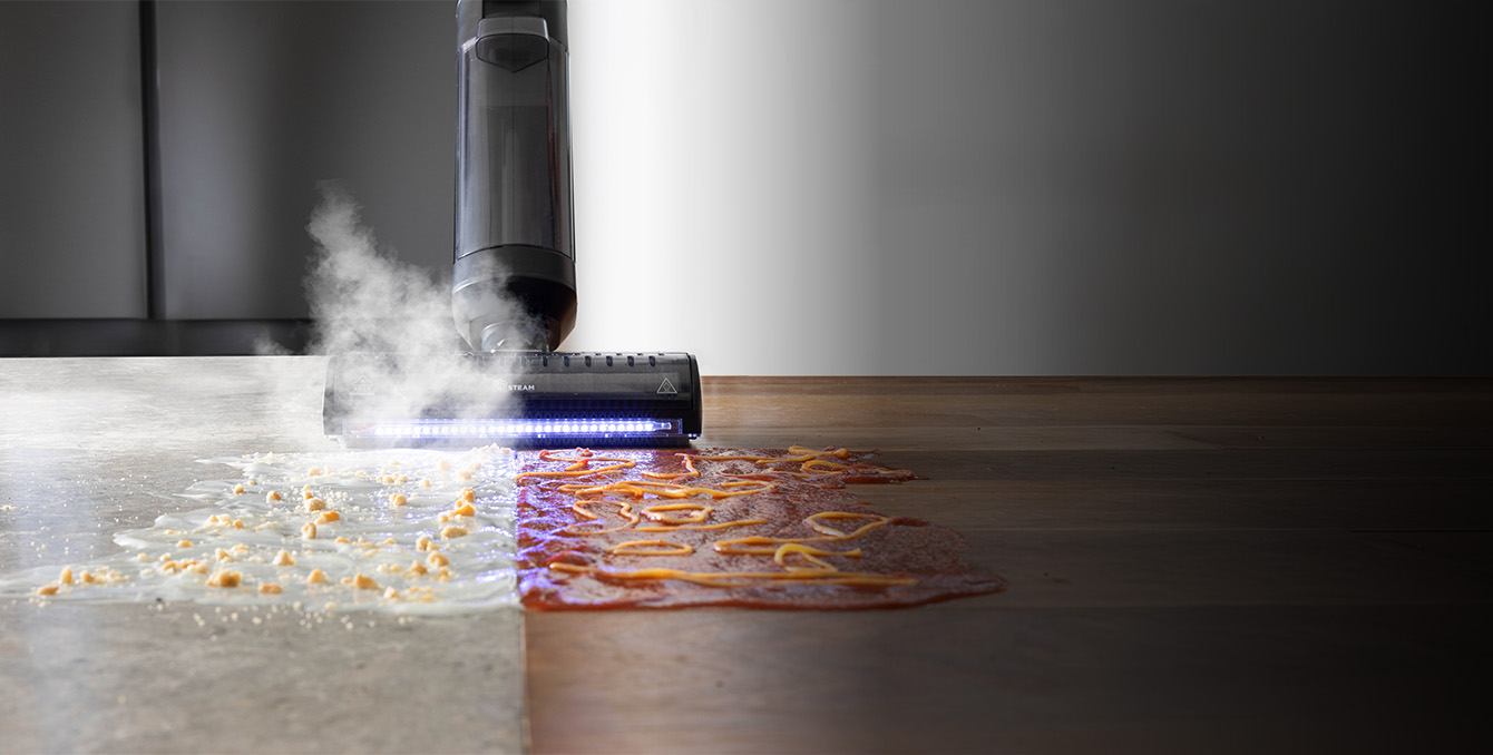 Limpieza profunda con la fuerza del vapor with Polti Rollysteam