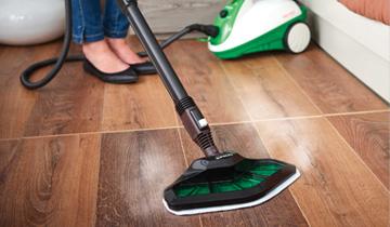 Vaporetto Smart 35_Mop pavimenti igienizzati