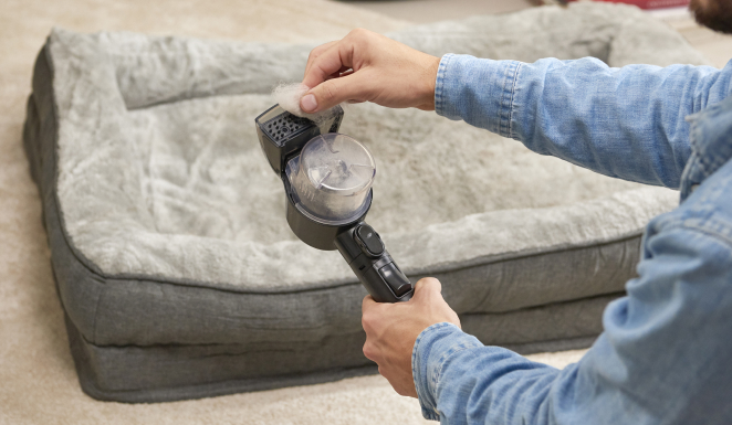 Limpiador de alfombras para una mancha