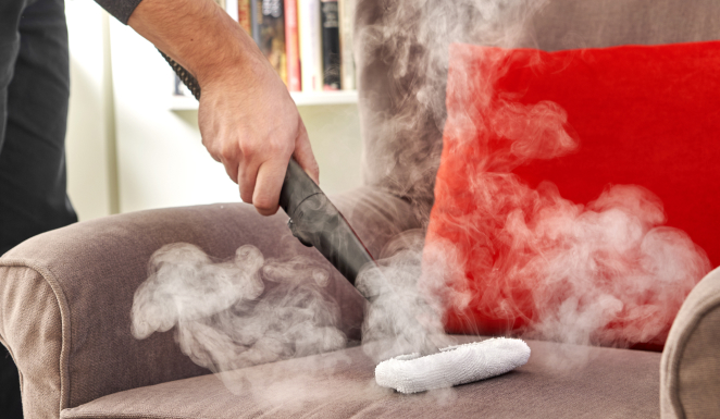 SpotCleaner en acción sobre una fuga