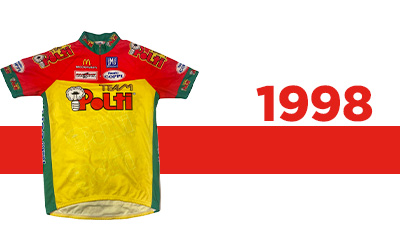 Team Polti Ciclismo - Maglia del 1998