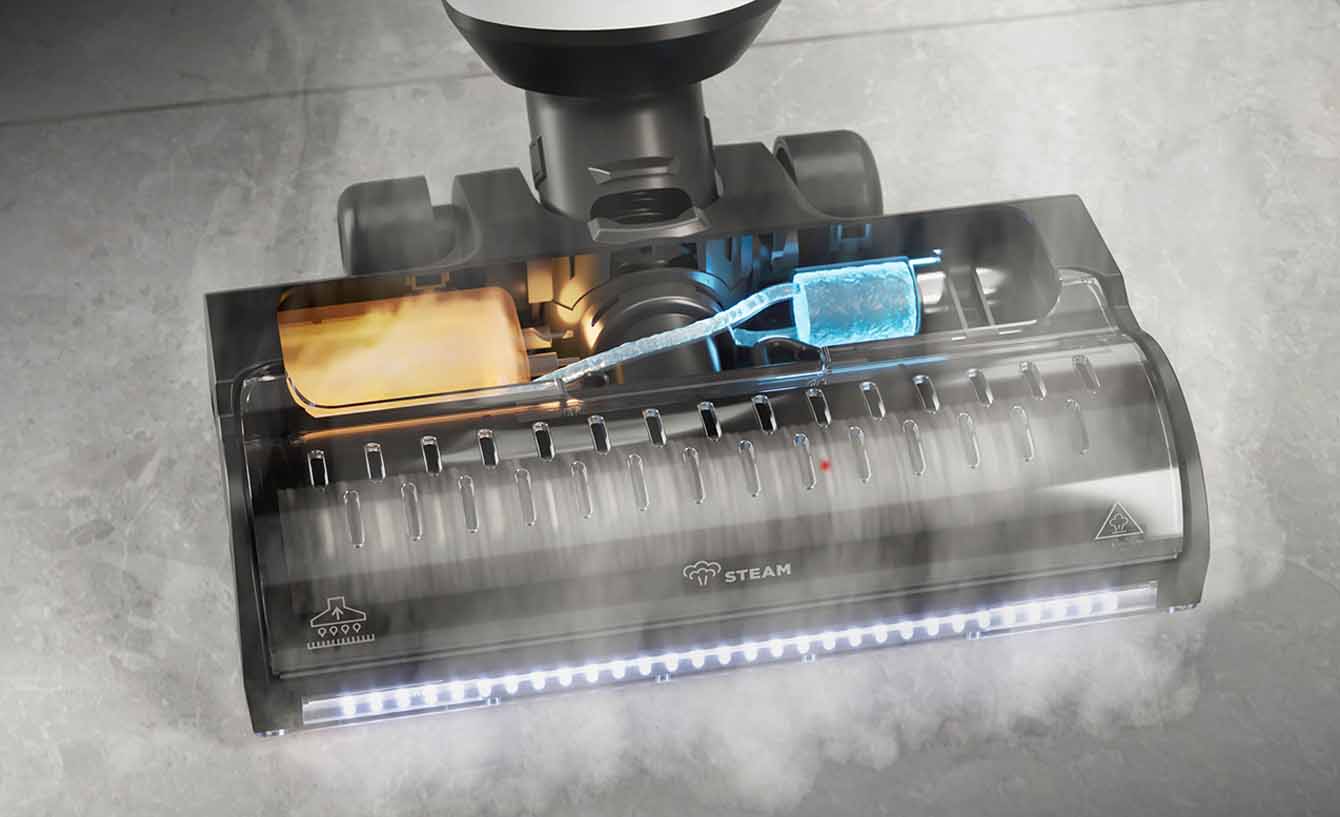 Steam active function de vapor